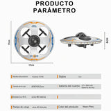 Dron Ovni con luces LED y acrobático