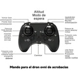 Dron Ovni con luces LED y acrobático