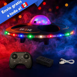 Dron Ovni con luces LED y acrobático
