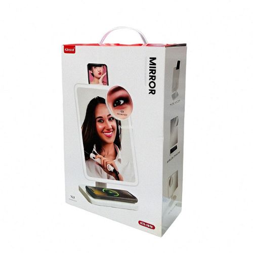 Espejo Parlante - Cargador, parlante y espejo