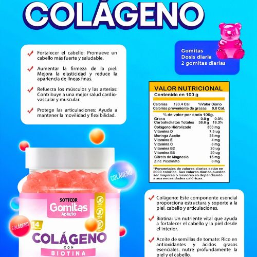 BBL Colágeno - Piel firme, arrugas fuera