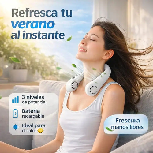 Ventilador Portátil De Cuello