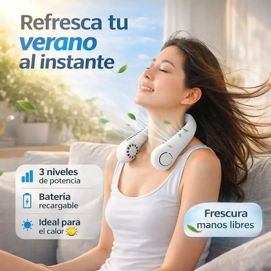 Ventilador Portátil De Cuello