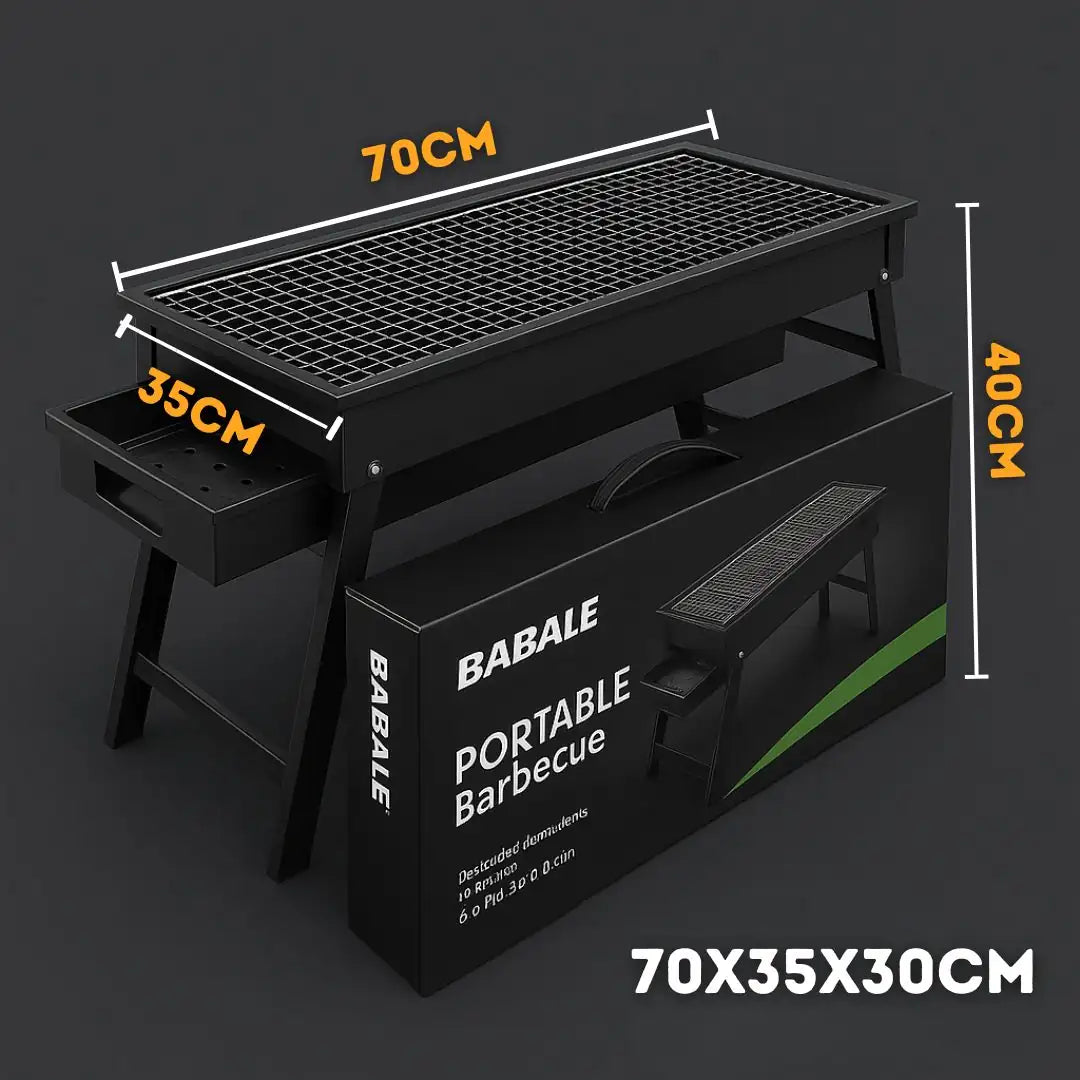 Parilla Portátil - Acero inoxidable