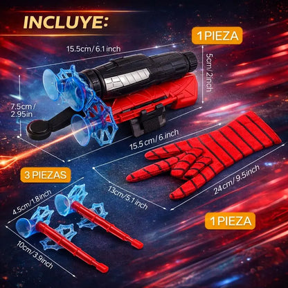 GUANTE LANZADOR TELARAÑA SPIDERMAN