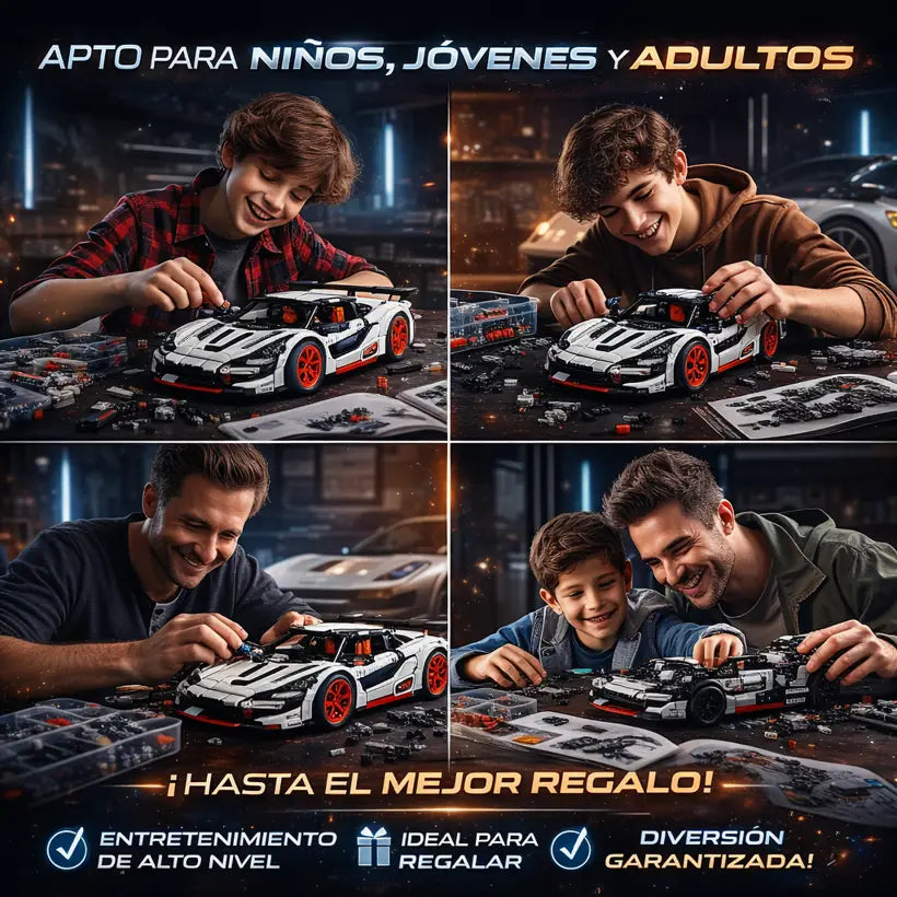 Lego de Carro Deportivo - +420 piezas