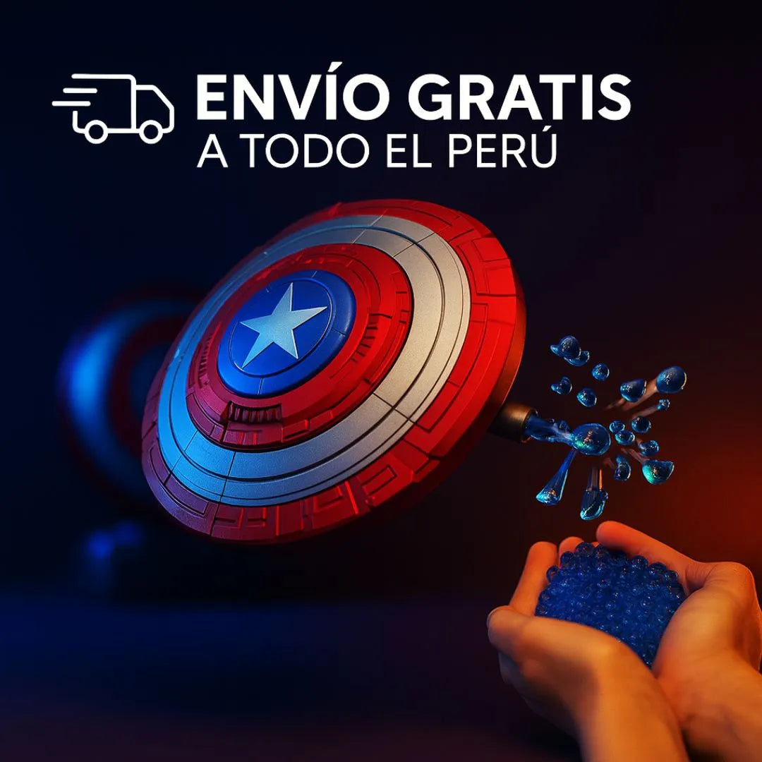 Escudo Hidrogel Capitán América