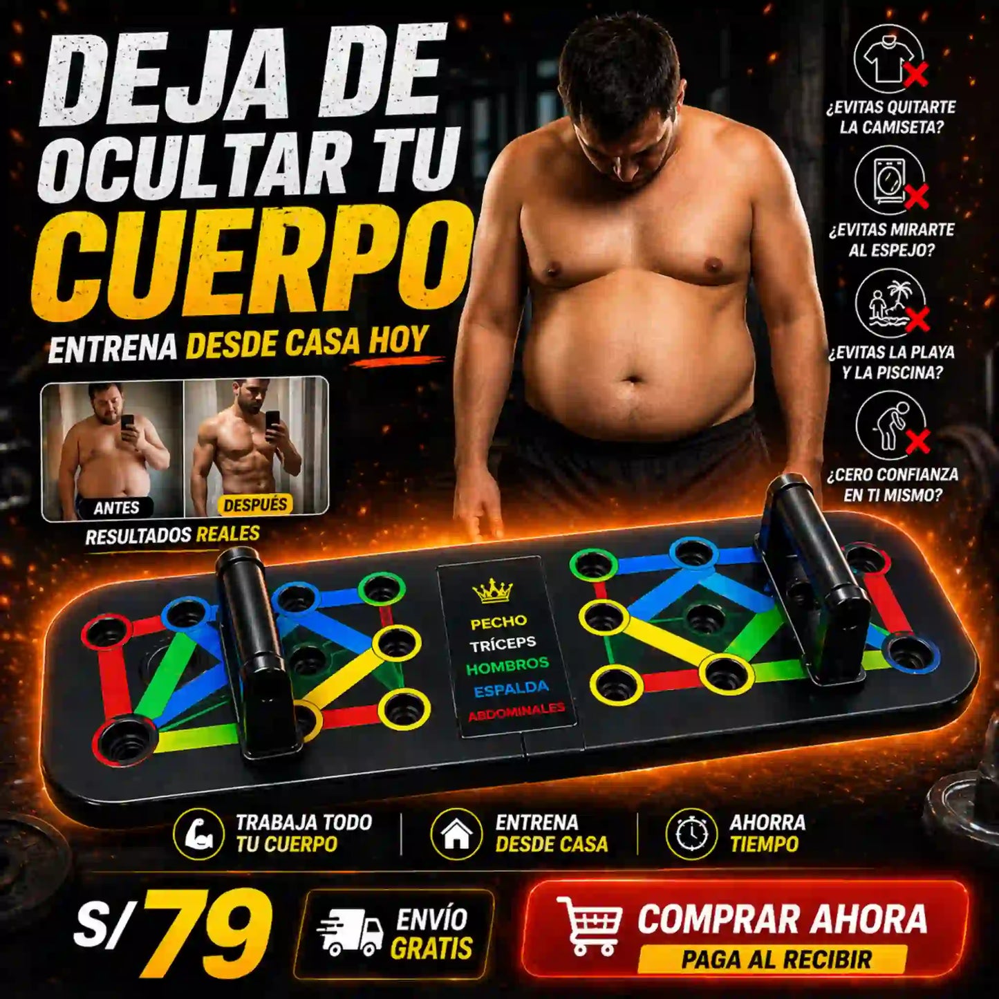 Tabla de Flexiones - Ten el mejor cuerpo