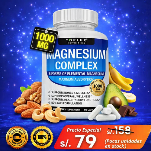Energía y bienestar diario – Magnesium Complex 100mg