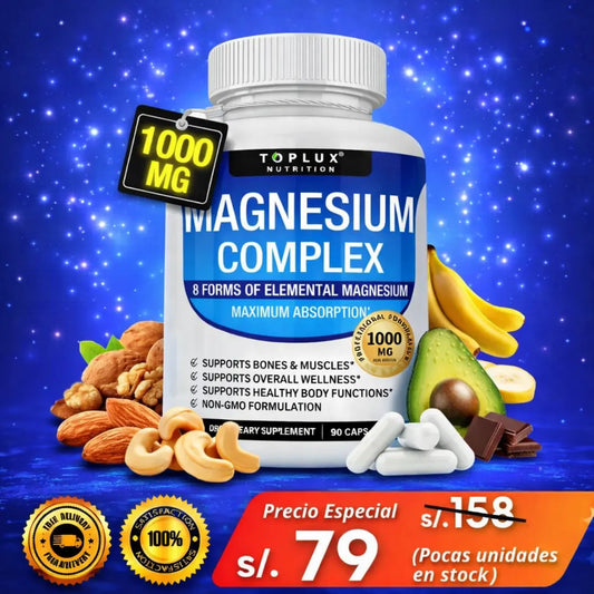 Energía y bienestar diario – Magnesium Complex 100mg