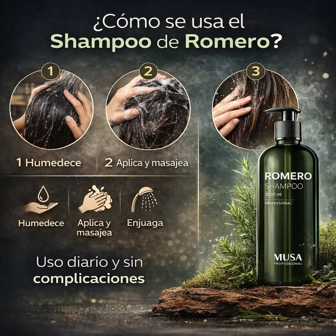 Shampoo Romero 1000ml - MUSA PROFESSIONAL