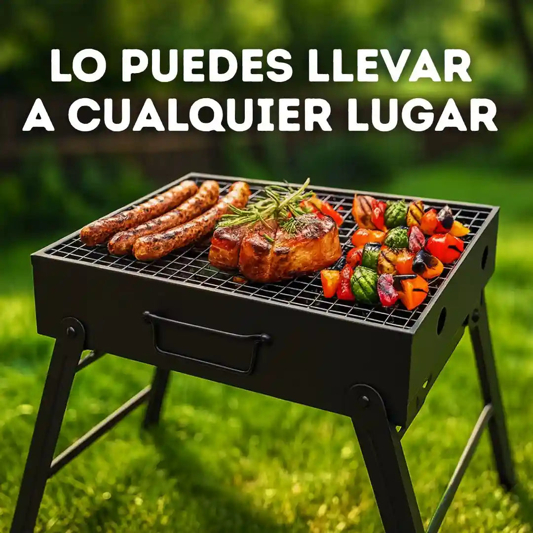 Parilla Portátil - Acero inoxidable